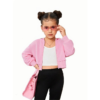 Girls' Costom Fitted Rhinestone Embellished Hooded Sweatshirt - Image 4