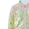 Custom Kids Colorful Sequin Jacket Pastel Glitter Bomber - Image 3