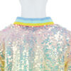 Custom Kids Colorful Sequin Jacket Pastel Glitter Bomber - Image 4