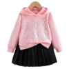 Custom Girls Kids Rhinestone Bow Set - Image 3
