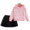 Custom Girls Kids Rhinestone Bow Set - Image 4