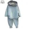 Customized Children's Fashion Clothing Baby Hoodie Jogging Pants 2-piece Set Autumn Boy Clothing Set