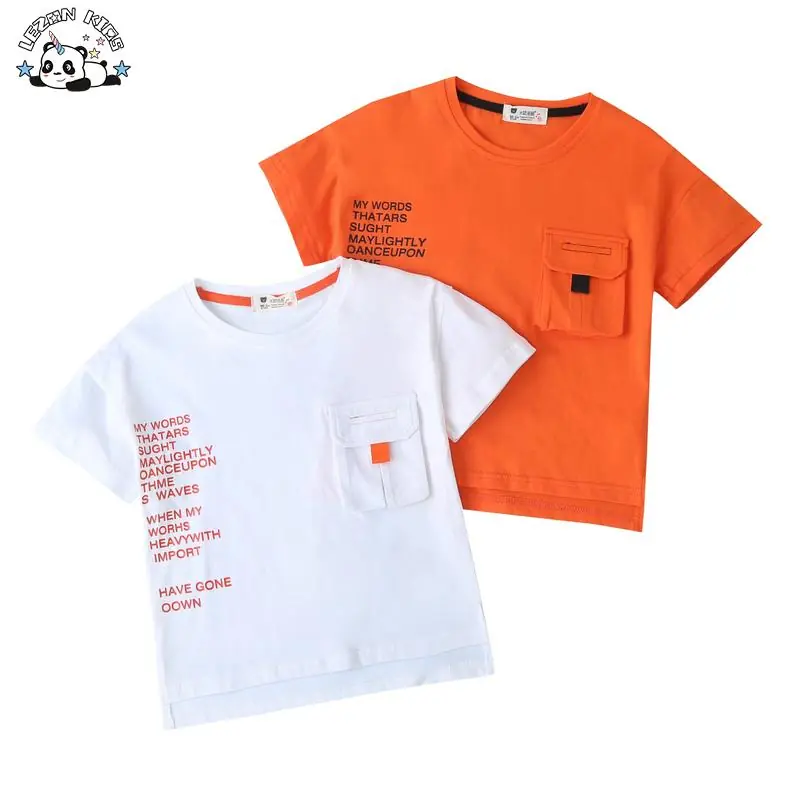 Ready to Ship Children O-Neck T-shirt 100% Cotton T-shirt Boys Clothing Kids Comfortable T-shirt