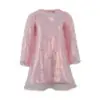 Custom Pink - toned Dreamy Sequin Dress for Girls