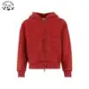 Custom Solid Color Casual Long Sleeve Sweatshirts Boys Zip up Hoodies for 2-14 Years