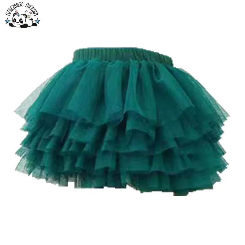 Colors Customization Girls Tutu Ruffle Girls Dress with Petti Skirt for 2 to 12T