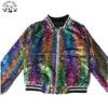 Custom Kids Jean Sequin Blue Denim Jacket for Girls in Spring and Autumn for Girls Jacket in Autumn