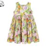 Kid Girls' Dress Customizable Summer New Fashion Colorful Printing Cotton Sleeveless  Princess Dress for Girls