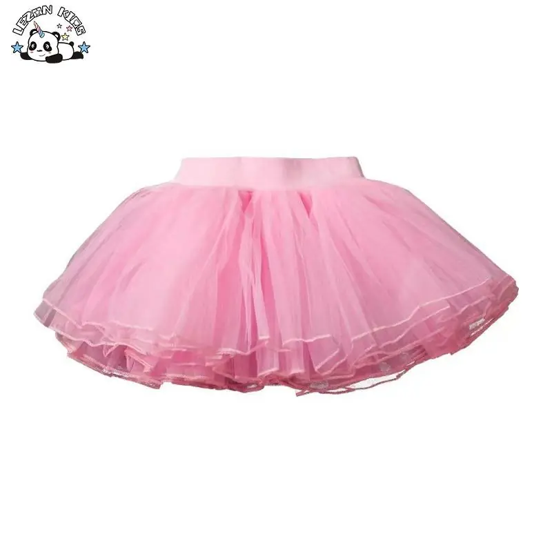 Customizable Factory Direct Price Multi-layer Girl's Boutique Skirt Girl Princess Ballet Dance Tulle Skirts