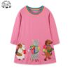 Customizable High Quality Toddler Girl Clothes Cotton Long Sleeve Girls Dresses Kids Clothes Girls Dress
