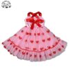 Customizable Happy Moment Mother's Day Girl Backless Pageant Sweat Heart Tutu Dress