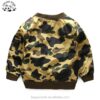 Customized Zipper School Uniform Bomber Jacket Boys Kids Jacket Digital Print Camouflage Jacket - Image 2