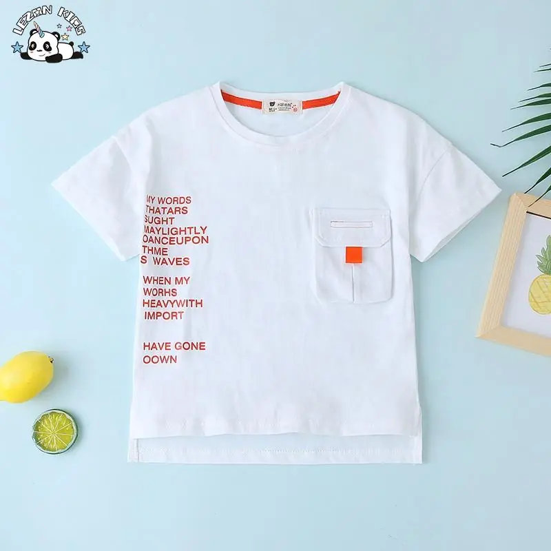Ready to Ship Children O-Neck T-shirt 100% Cotton T-shirt Boys Clothing Kids Comfortable T-shirt - Image 2