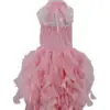 Dreamy Pink Glittery Tutu Dress for Girls