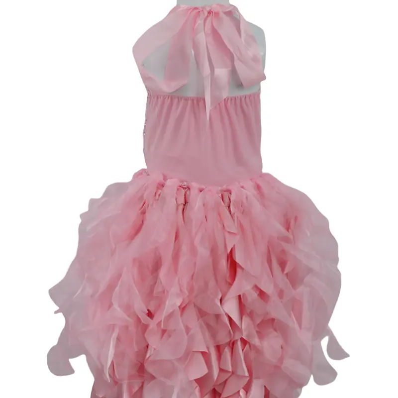 Dreamy Pink Glittery Tutu Dress for Girls