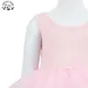 Girls' Ballet Dress Children Summer Sleeveless Cotton Mesh Layered Dress Girls Casual Long School Party Dress - Image 2