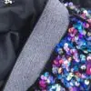 Customizable Girls Performance Dressing Girls Colorful Sequin Clothing Fashion Girls Sequin Skirt - Image 2