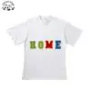 Custom Kids Cotton T-Shirt Summer Holidays Casual Patchwork Design Girl Short Sleeves for Toddlers - Image 2