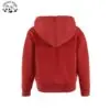 Custom Solid Color Casual Long Sleeve Sweatshirts Boys Zip up Hoodies for 2-14 Years - Image 2