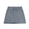 Wholesale Girls Summer Half-Line Breathable Denim Short Skirt