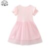 Customizable New Fashion Printed Cartoon Design Baby Girl Dress Boutique Princess Tulle Girls Dress - Image 2