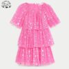 Girl Cake Design Party Gown Fancy Dress Flower Girl Dresses Children's Cake Skirt Dress - Image 2