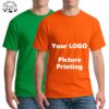 Custom Patterns Patchwork T Shirt Men Kids Soft Cotton O-Neck Short Sleeve Casual Style Printed Cartoon Design Clothing - Image 2