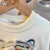 Direct Customized Boys' Sweatshirt Embroidered Tiger Head Baby Hoodies Sweatshirts - Image 2