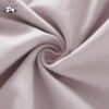 Customizable Spring Autumn Girls Pink Purple Flared Sleeve Long Sleeve T-shirt Wooden Ear Lace Sleeve Hoodie - Image 2