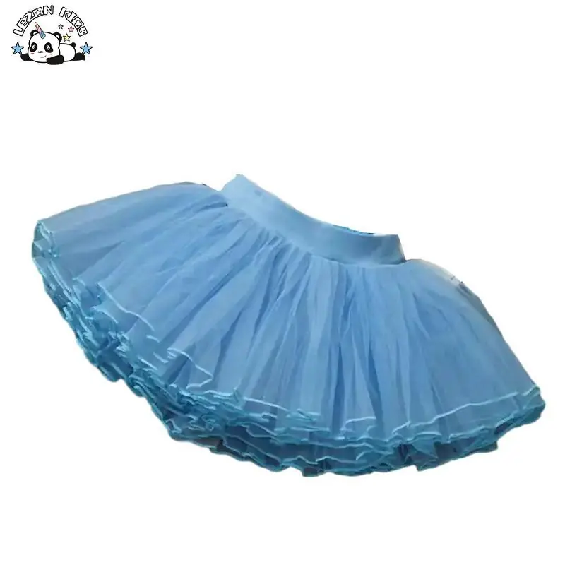 Customizable Factory Direct Price Multi-layer Girl's Boutique Skirt Girl Princess Ballet Dance Tulle Skirts - Image 2