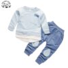 Customized Children's Clothing Suits Wholesale Direct Sales Children's Boys Boutique Clothing Fashion Boys' Clothing Suits - Image 2