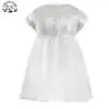 Customizable Boutique Baby Girls Clothing White Sequin Princess Dress for Girl's Birthday Party Dress - Image 2