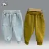 Customized Children's Fashion Clothing Baby Hoodie Jogging Pants 2-piece Set Autumn Boy Clothing Set - Image 3