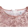 Rose Gold Sequin Bell Sleeves Dress Girls Kids Clothes Elegant Vintage Style Ball Gown Turtleneck Print Cute Formal Girls Dress - Image 3
