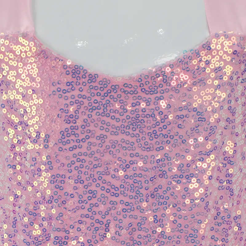 Dreamy Pink Glittery Tutu Dress for Girls