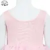 Girls' Ballet Dress Children Summer Sleeveless Cotton Mesh Layered Dress Girls Casual Long School Party Dress - Image 3