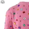 Big Discount Beautiful Colorful Gems Pullover Toddler Girls Hoodies and Sweatshirt for Girls - Image 3