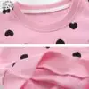 Customize Cotton Fleece Pullover Crew Neck Toddler Girls Hoodies Sweatshirts Sweatshirts - Image 3