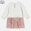 OEM Customizable American Style Smocked  Dress Children Sequin Mesh Long Sleeve Dress for Girls - Image 3