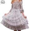 Customizable New Fashion Fancy Sequined Girl Dress Princess Cake Girl Dress Flower Tulle Girl Dress - Image 3