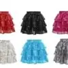 New Fashion Tutu Skirt Sparkling Girls Casual Fashion Tutu Skirt for Girls - Image 3
