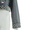 America Street Wear Trendy Custom Beading Embellished Denim Jacket Big Kids Girls Jeans Jacket - Image 3