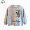 Direct Customized Boys' Sweatshirt Embroidered Tiger Head Baby Hoodies Sweatshirts - Image 3
