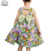 Kid Girls' Dress Customizable Summer New Fashion Colorful Printing Cotton Sleeveless  Princess Dress for Girls - Image 3