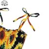 Customizable Summer Sleeveless  Floral Beach Casual Sundress Girls Dress for 2-14 Years Children - Image 3