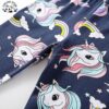 Customizable New Arrival Fashion unicorn Cartoon Printed Little Girls Leggings Pencil Pants for Spring - Image 3