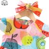 Custom Summer Kids Clothing Fruit Print Casual Dress Girls Breathable Knee-Length Mini Design School Party Toddlers Dress - Image 3