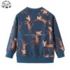 Autumn Long Sleeve Cartoon Cotton Crew Neck Hoodie Custom Kids Boys Clothing Sets - Image 2