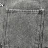 Customized Children's Clothing Girls' High Quality Denim Skirt Detachable Feather Denim Skirt - Image 3