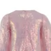 Custom Pink - toned Dreamy Sequin Dress for Girls
